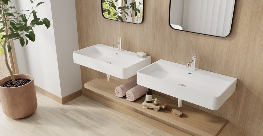 Badeloft Lavabo de Pared WT-01-L