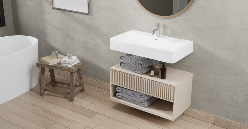 Badeloft Lavabo de Pared WT-01-L