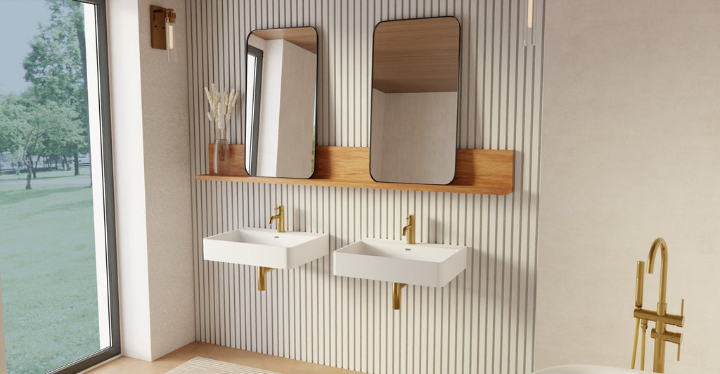Badeloft Lavabo de Pared WT-01-M