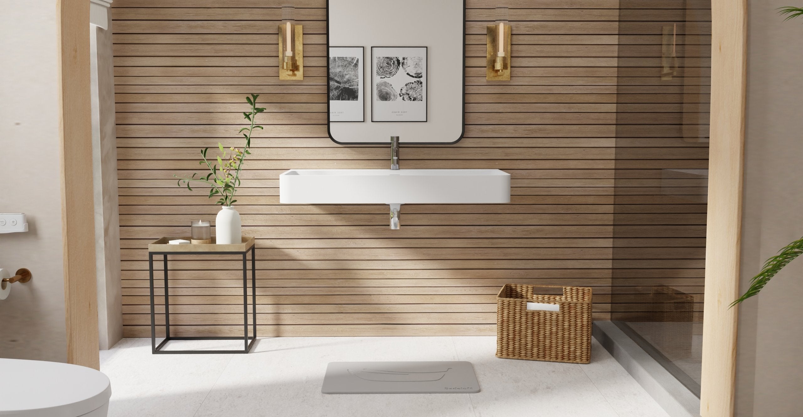 Badeloft Lavabo de Pared WT-01-XL