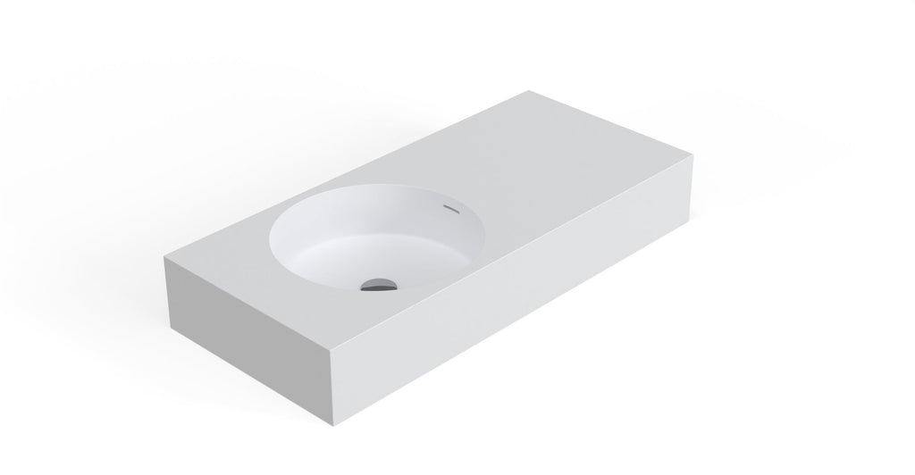 Badeloft Lavabo de Pared Oasis WT-02-A
