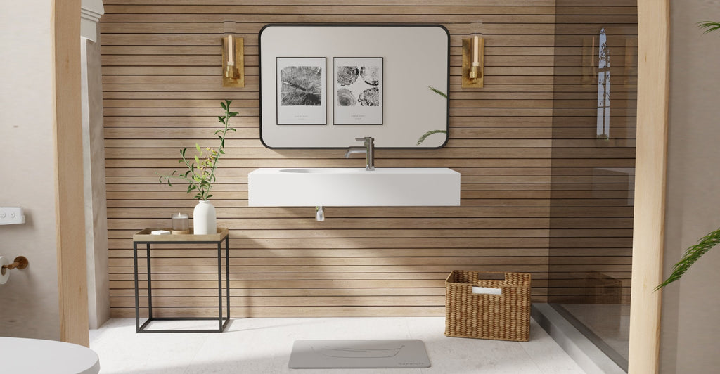 Badeloft Lavabo de Pared Oasis WT-02-A