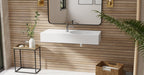 Badeloft Lavabo de Pared Oasis WT-02-B