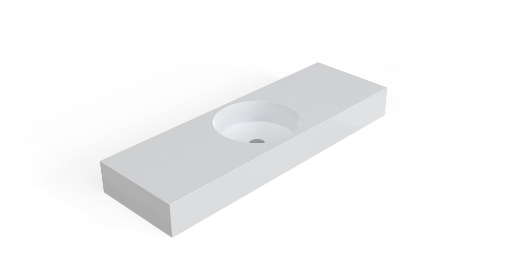 Badeloft Lavabo de Pared Oasis WT-02-C