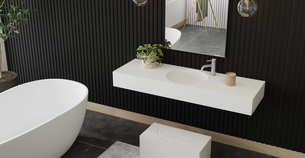 Badeloft Lavabo de Pared Oasis WT-02-C