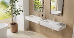Badeloft Lavabo de Pared Tipo Rampa WT-04-A