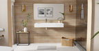 Badeloft Lavabo de Pared Tipo Rampa WT-04-A