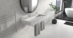 Badeloft Lavabo de Pared Tipo Rampa WT-04-C