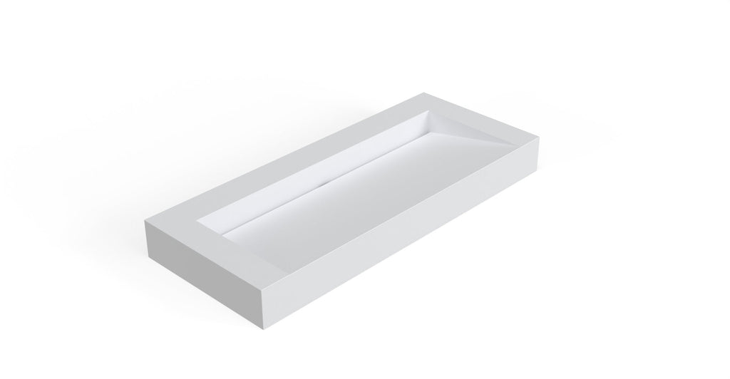 Badeloft Lavabo de Pared Tipo Rampa WT-04-C