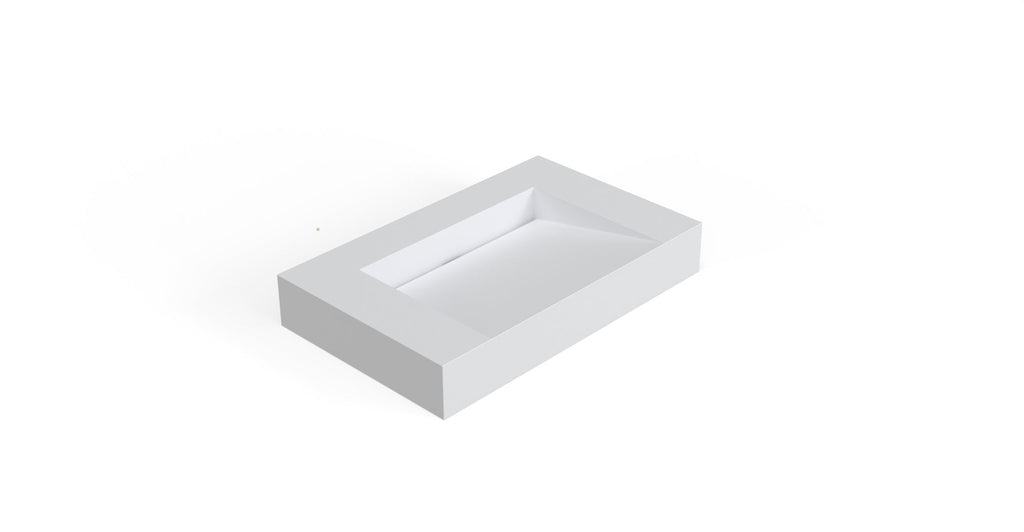 Badeloft Lavabo de Pared Tipo Rampa WT-04-D