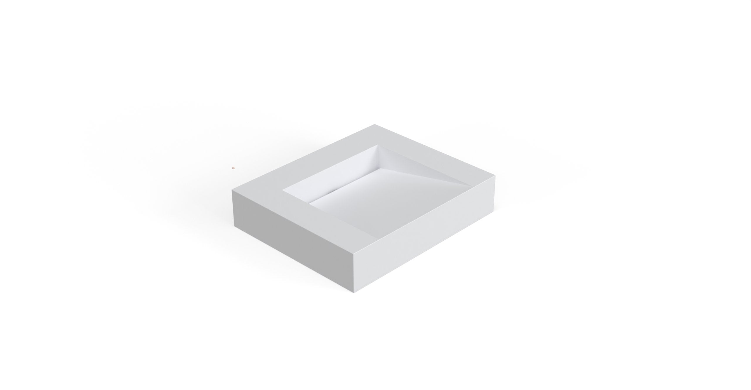 Badeloft Lavabo de Pared Tipo Rampa WT-04-E