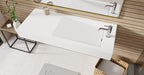 Badeloft Lavabo de Pared Tipo Rampa Lateral WT-05-B