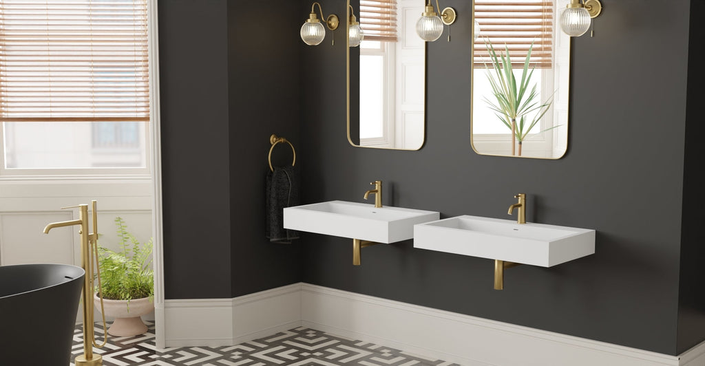 Badeloft Lavabo de Pared WT-06-L