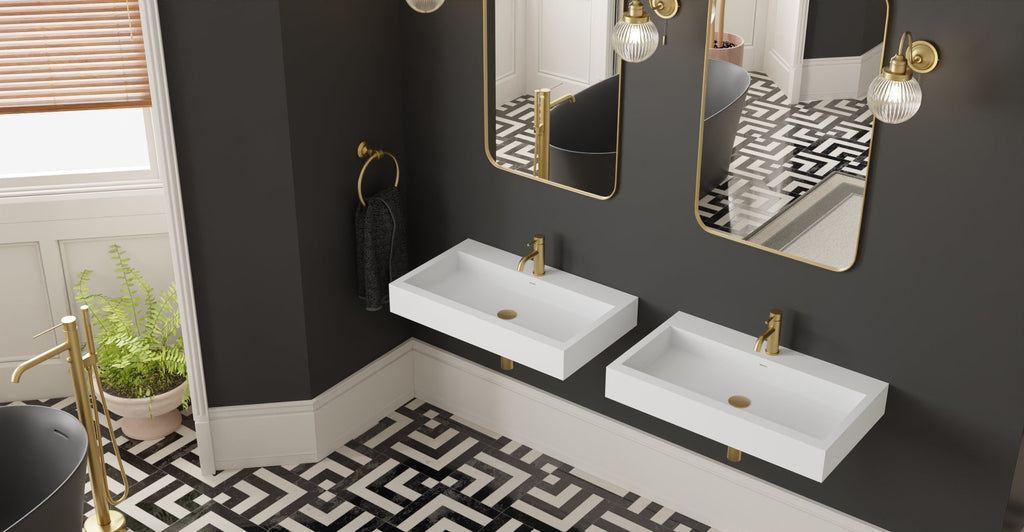 Badeloft Lavabo de Pared WT-06-L