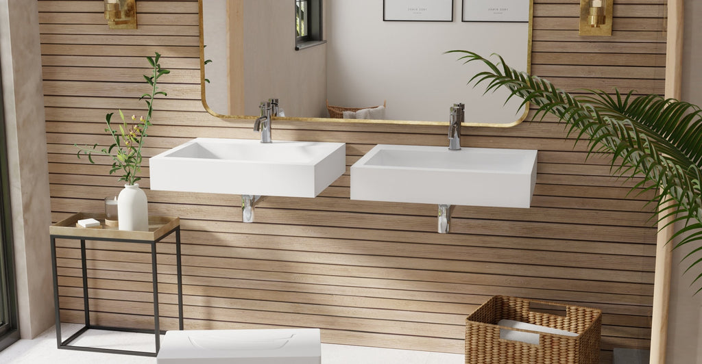 Badeloft Lavabo de Pared WT-06-M
