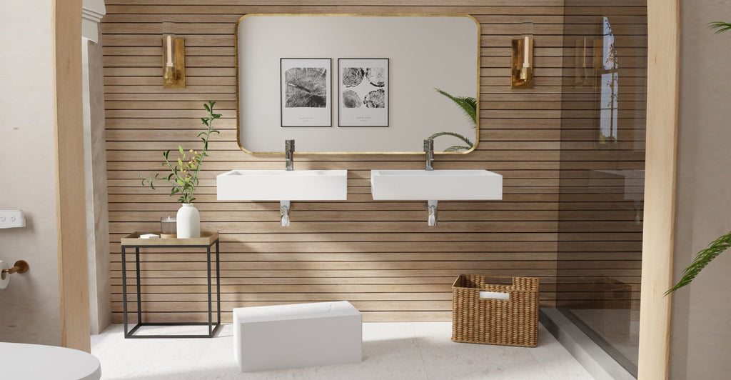 Badeloft Lavabo de Pared WT-06-M