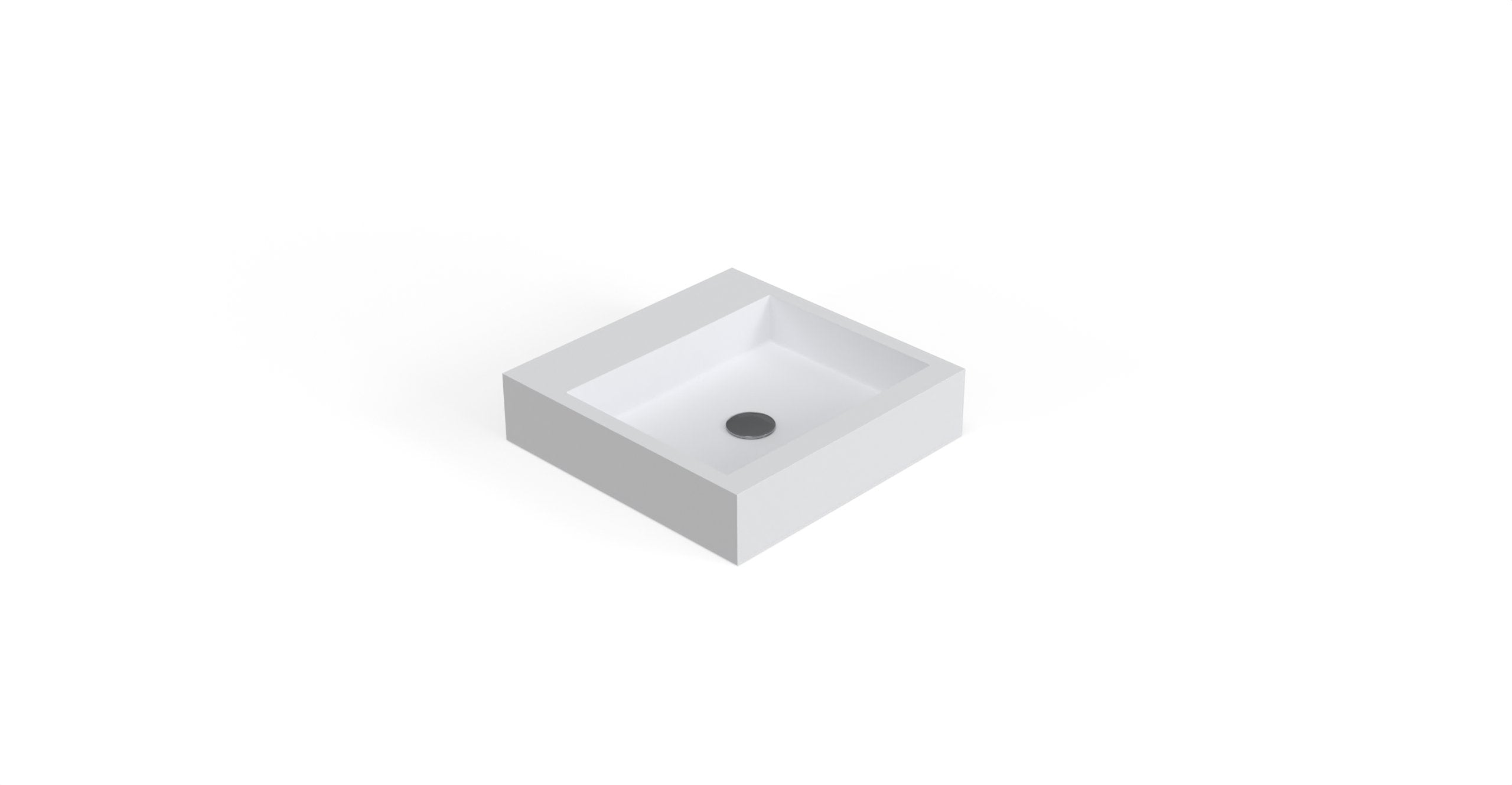 Badeloft Lavabo de Pared WT-06-S