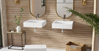 Badeloft Lavabo de Pared WT-06-S