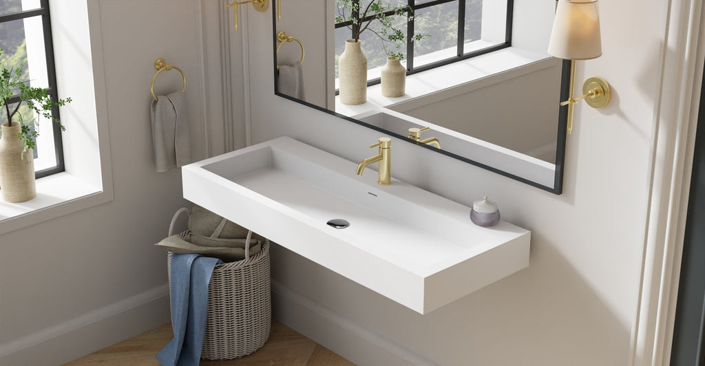 Badeloft Lavabo de Pared WT-06-XXL