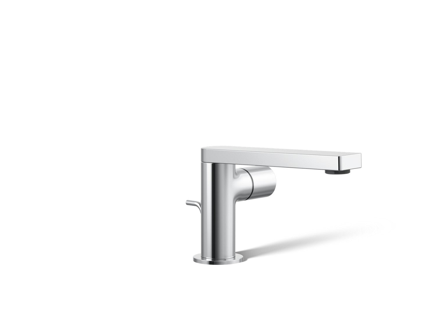 Kohler Composed — Llave de Lavabo Monomando con Manija Cilíndrica — Cromo Pulido