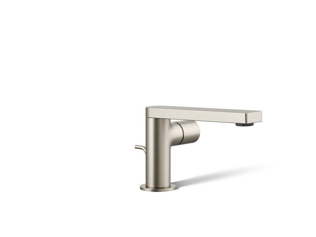 Kohler Composed — Llave de Lavabo Monomando con Manija Cilíndrica — Níquel Cepillado Vibrant