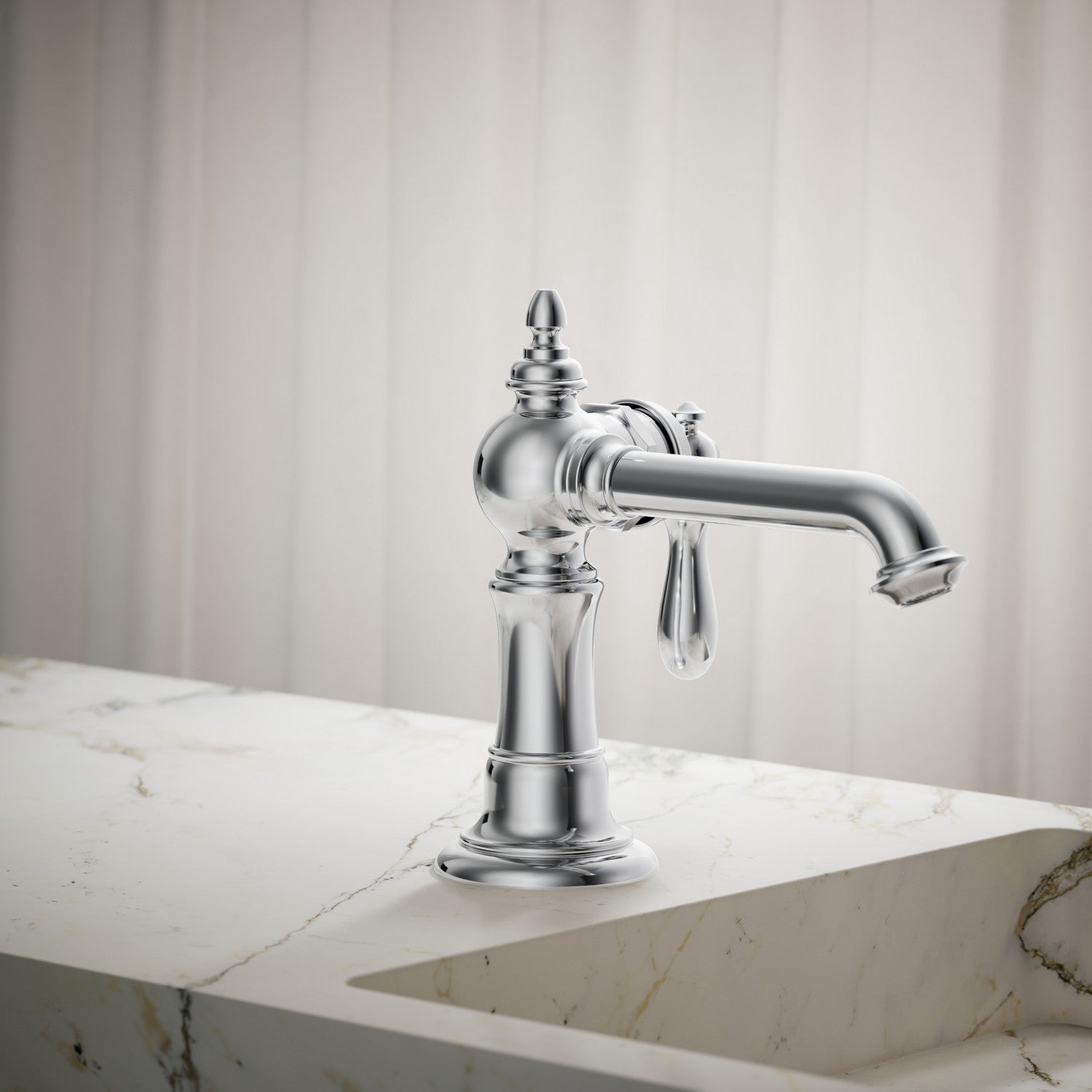 Kohler Artifacts — Llave de Lavabo Monomando con Manija de Palanca — Ambientación 1