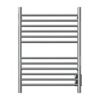 Cape Modelo 2332 12 Recta Barras Toallero Calefactor Cableado en Níquel Satinado