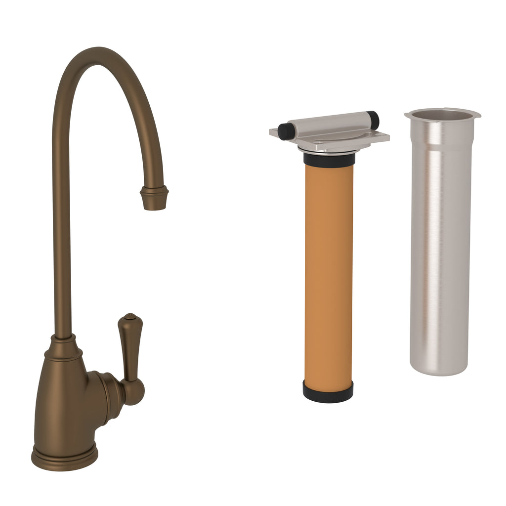Rohl Georgian Era Kit de Mezcladora Filtradora de Cocina - Bronce Inglés