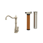 Rohl Edwardian Kit de Mezcladora Filtradora de Cocina - Níquel Satinado