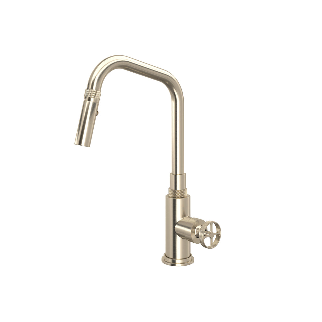 Rohl Campo Mezcladora de Cocina Extraíble - Níquel Satinado