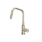Rohl Campo Mezcladora de Cocina Extraíble - Níquel Satinado