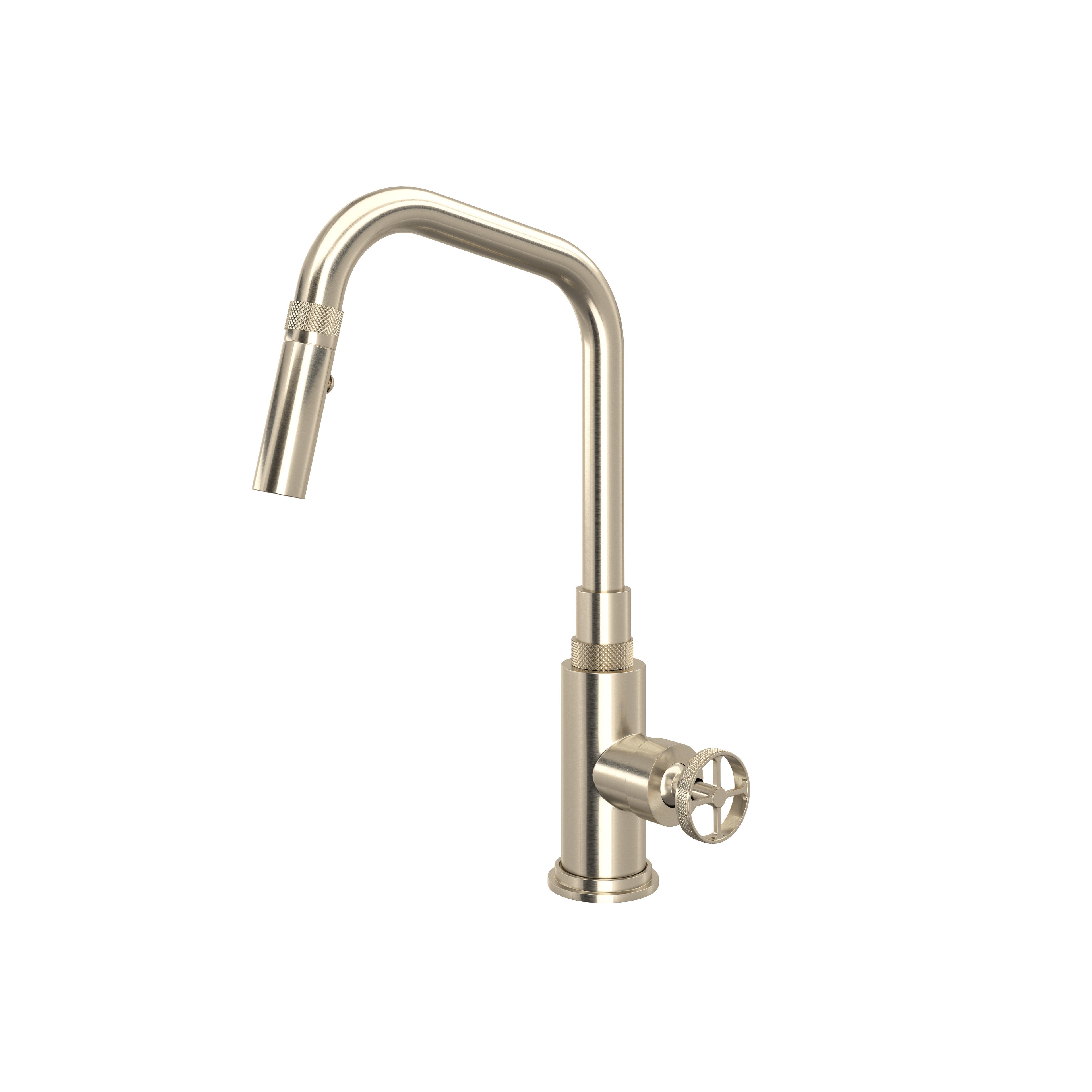 Rohl Campo Mezcladora de Cocina Extraíble - Níquel Satinado