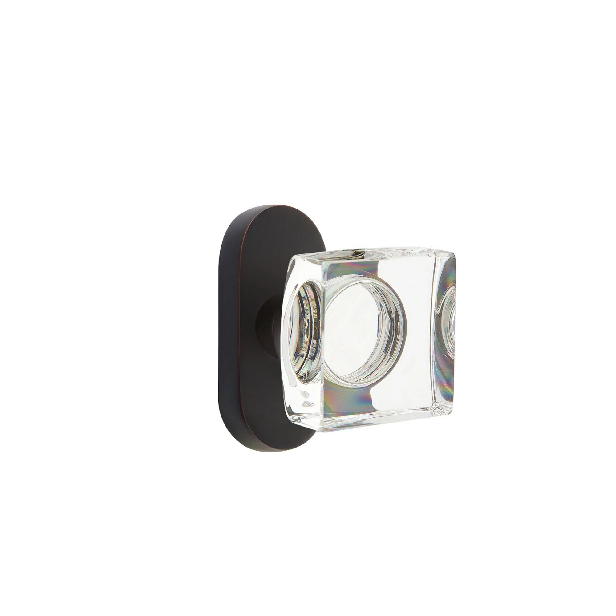 Bronce Aceitado · 1-1/2" x3" Oval Rosette
