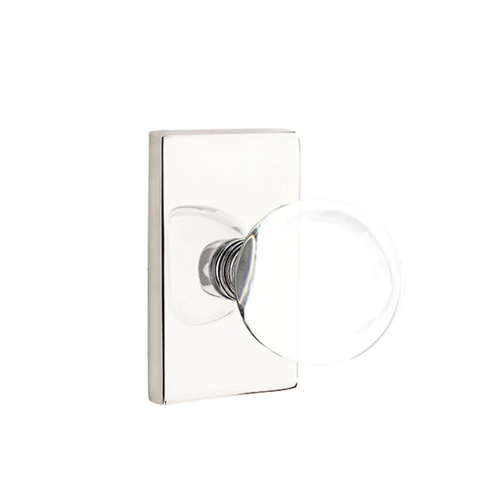 Níquel Pulido · Modern Rectangular Rosette