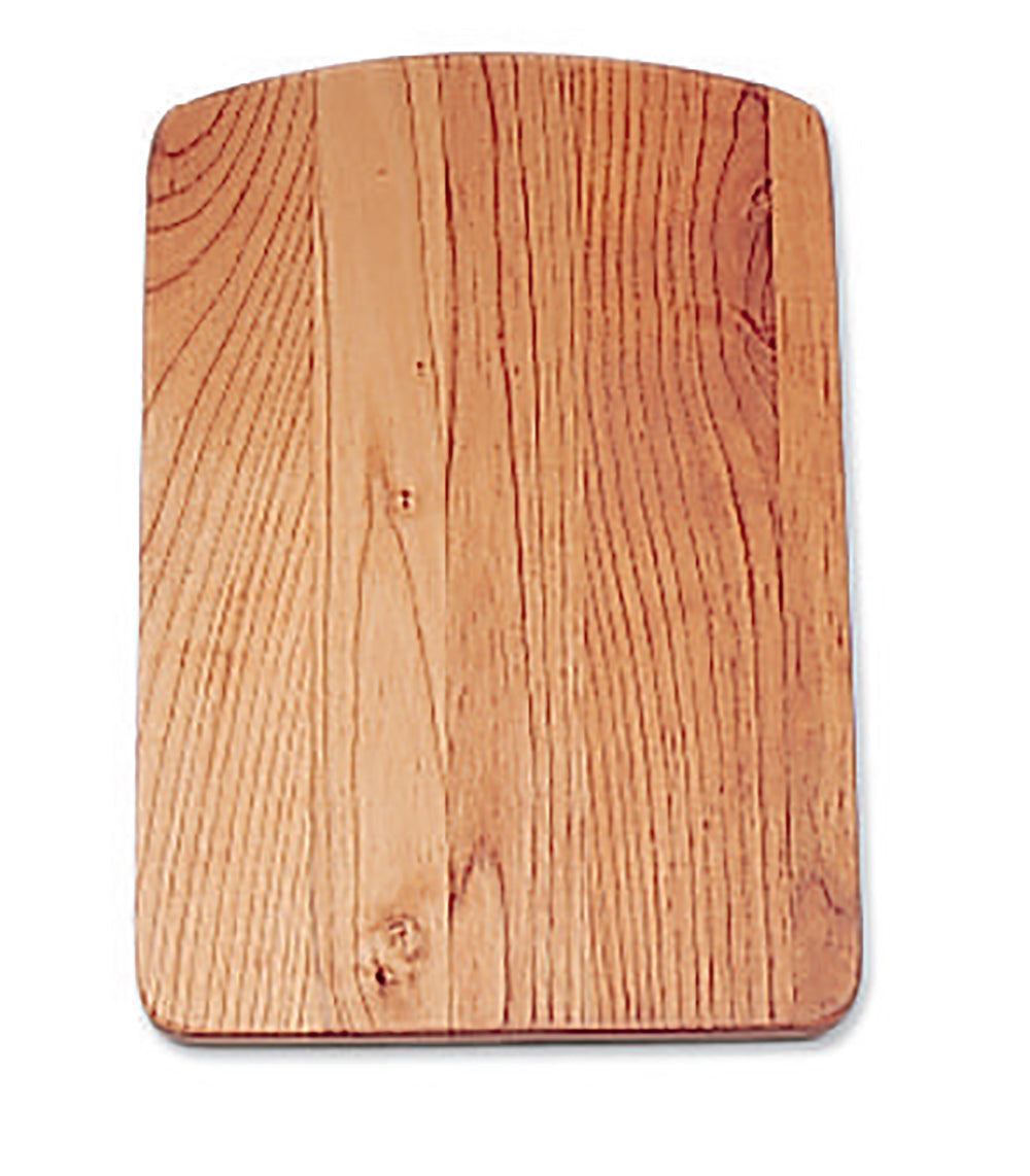 Blanco Tabla de cortar de madera — Diamond Bar Dual Mount