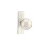 Níquel Satinado · 1-1/2"x5" Rosette
