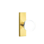 Latón sin Laca · 1-1/2"x5" Rosette