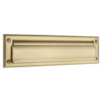 Baldwin Hardware Placa de Buzón 0012 — Latón vintage