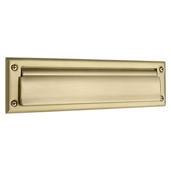 Baldwin Hardware Placa de Buzón 0012 — Latón vintage