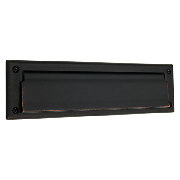 Baldwin Hardware Placa de Buzón 0012 — Bronce veneciano