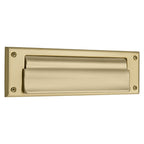 Baldwin Hardware Placa de Buzón 0017 — Latón vintage