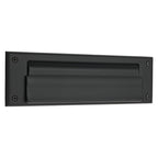 Baldwin Hardware Placa de Buzón 0017 — Negro satinado