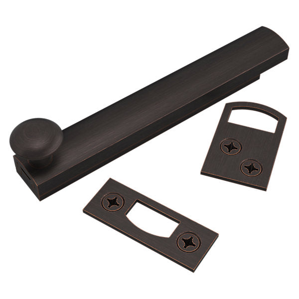 Baldwin Hardware Pasador de Superficie 4 0322 — Bronce veneciano