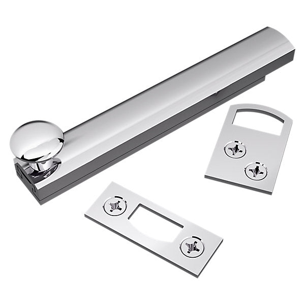 Baldwin Hardware Pasador de Superficie 4 0322 — Cromo pulido