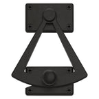 Baldwin Hardware Cuadrante Media Puerta 0340 — Bronce aceitado