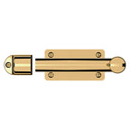 Baldwin Hardware Pasador Media Puerta 0345 — Latón sin laca