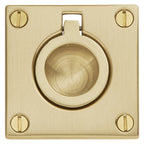 Baldwin Hardware Jaladera de Anillo Empotrada 0393 — Latón vintage