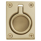 Baldwin Hardware Jaladera de Anillo Empotrada 0394 — Latón vintage