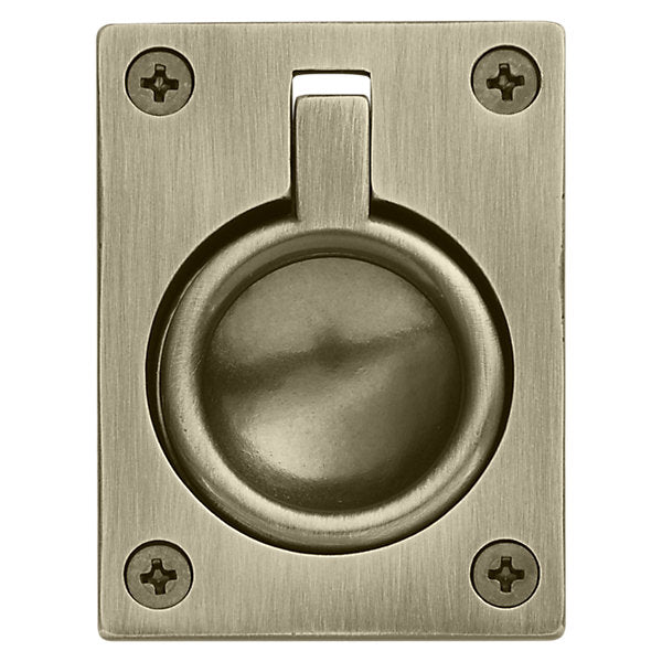 Baldwin Hardware Jaladera de Anillo Empotrada 0394 — Acabado 050