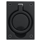 Baldwin Hardware Jaladera de Anillo Empotrada 0395 — Bronce aceitado
